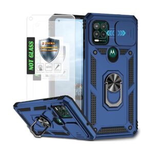 AYMECL Funda para Moto G Stylus 5G 2021 con cubierta de_1