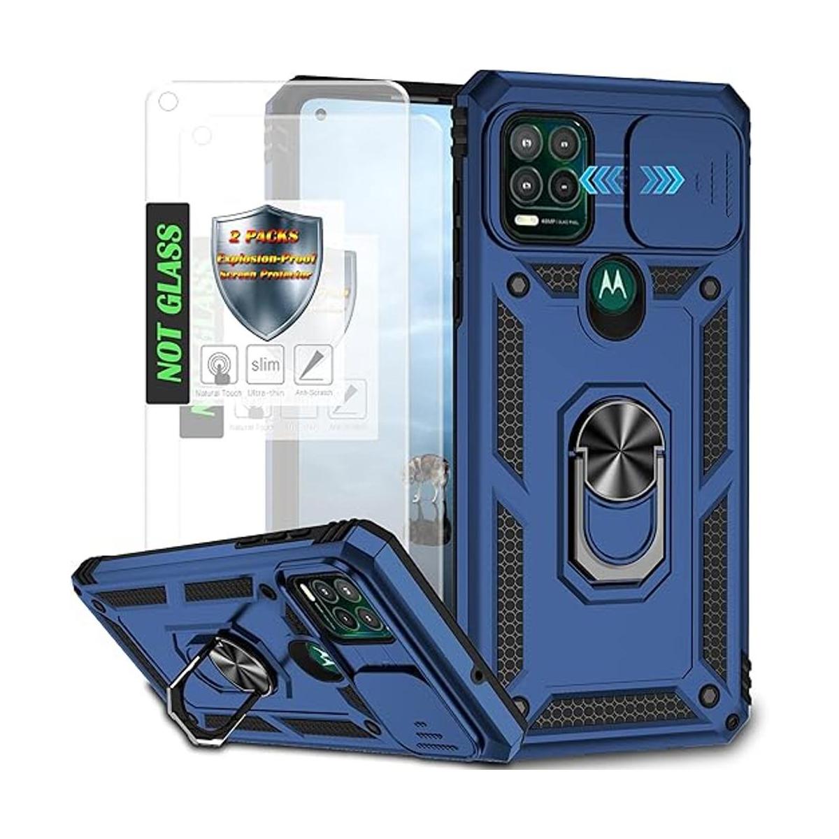 AYMECL Funda para Moto G Stylus 5G 2021 con cubierta de