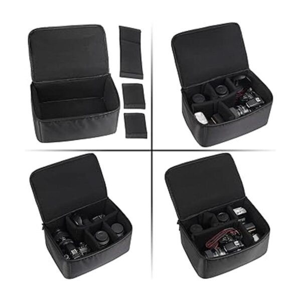 AYVANBER Funda acolchada impermeable para cámara réflex_4