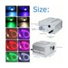 AZIMOM Kit de luz de techo LED de fibra óptica con_4