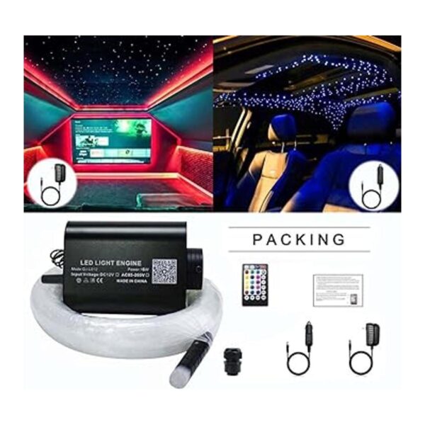 Azimom Kit de luz de techo cielo estrellado LED RGBW_6