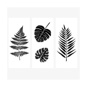 Plantillas de hojas Paquete de 3 plantillas de hojas de_1