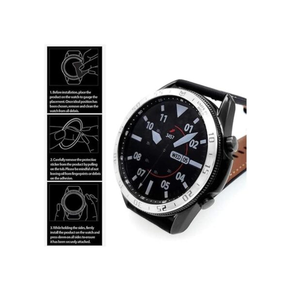 Abanen Bisel de reloj para Samsung Galaxy Watch 3 de_5