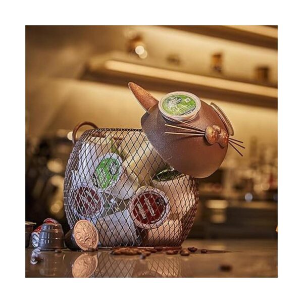 Aayla Diseño de gato novedoso para soporte de cápsulas de_3