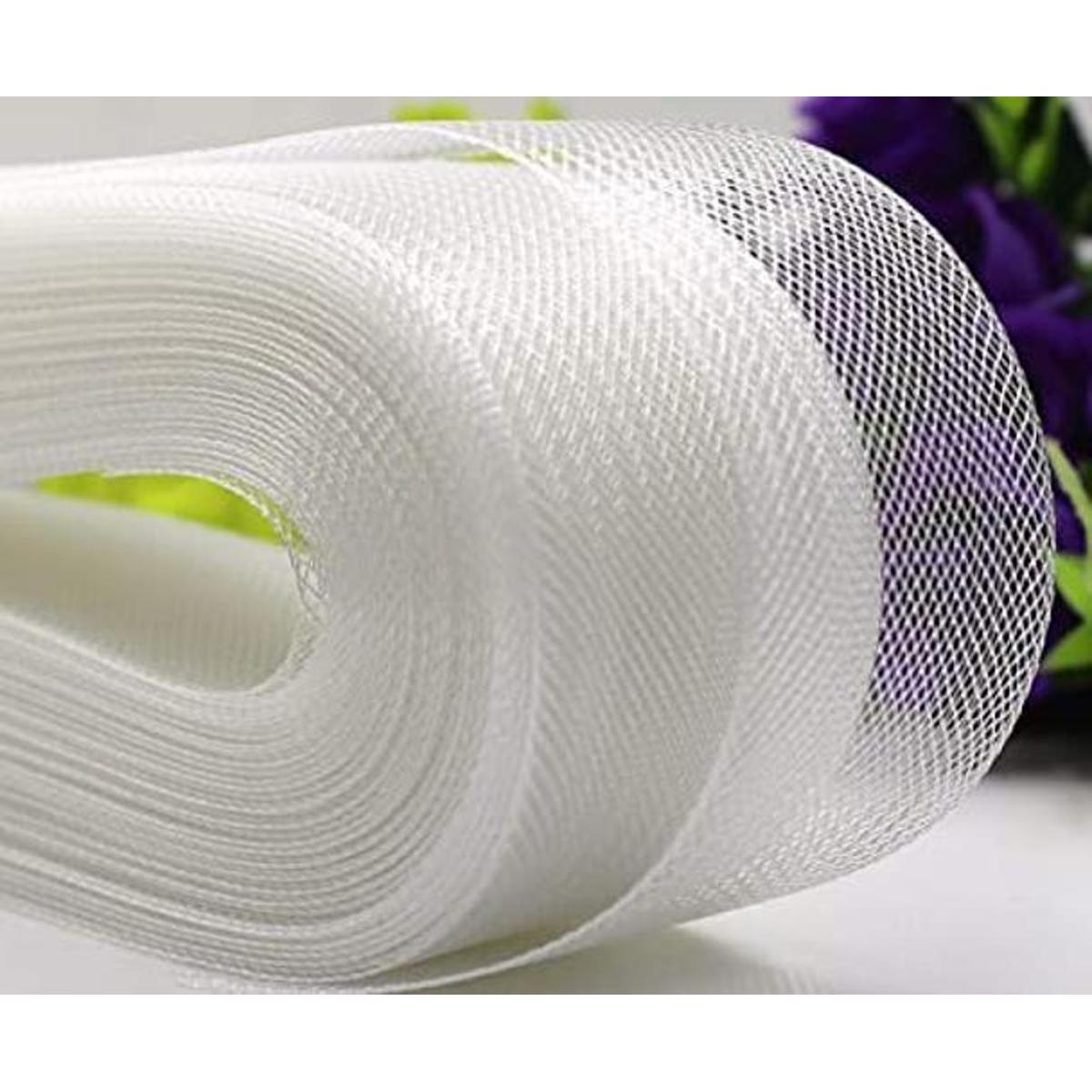Abbaoww Trenza de crin rígida de 50 yardas de 12 pulgada