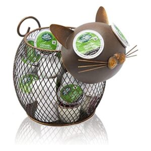 Aayla Diseño de gato novedoso para soporte de cápsulas de_1
