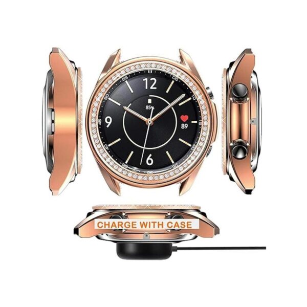 Abanen Carcasa con bisel para Galaxy Watch 3 de 1.614 in_5