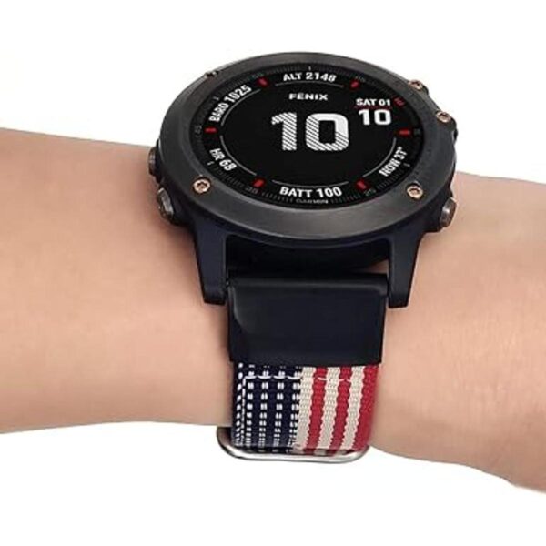 YOOSIDE Correa de reloj de 1.024 in para Garmin Fenix 6X