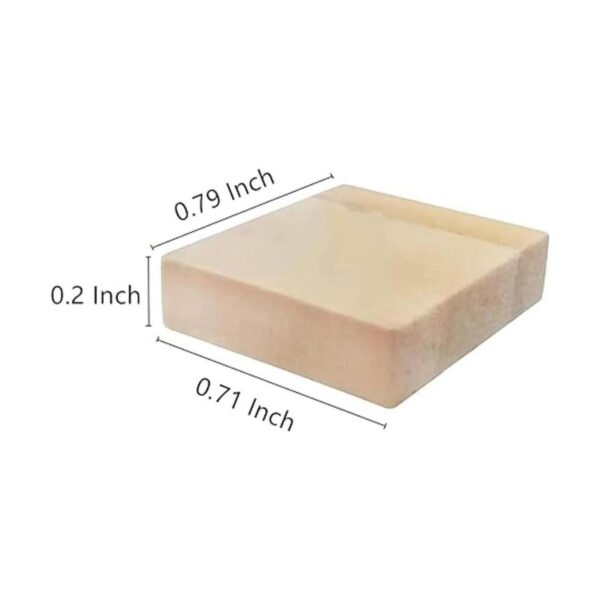 Abbaoww Azulejos de madera en blanco para manualidades