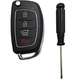 Funda para llavero compatible con Hyundai Santa Fe Sonata_1