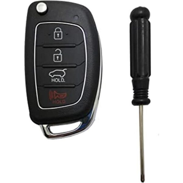 Funda para llavero compatible con Hyundai Santa Fe Sonata_1