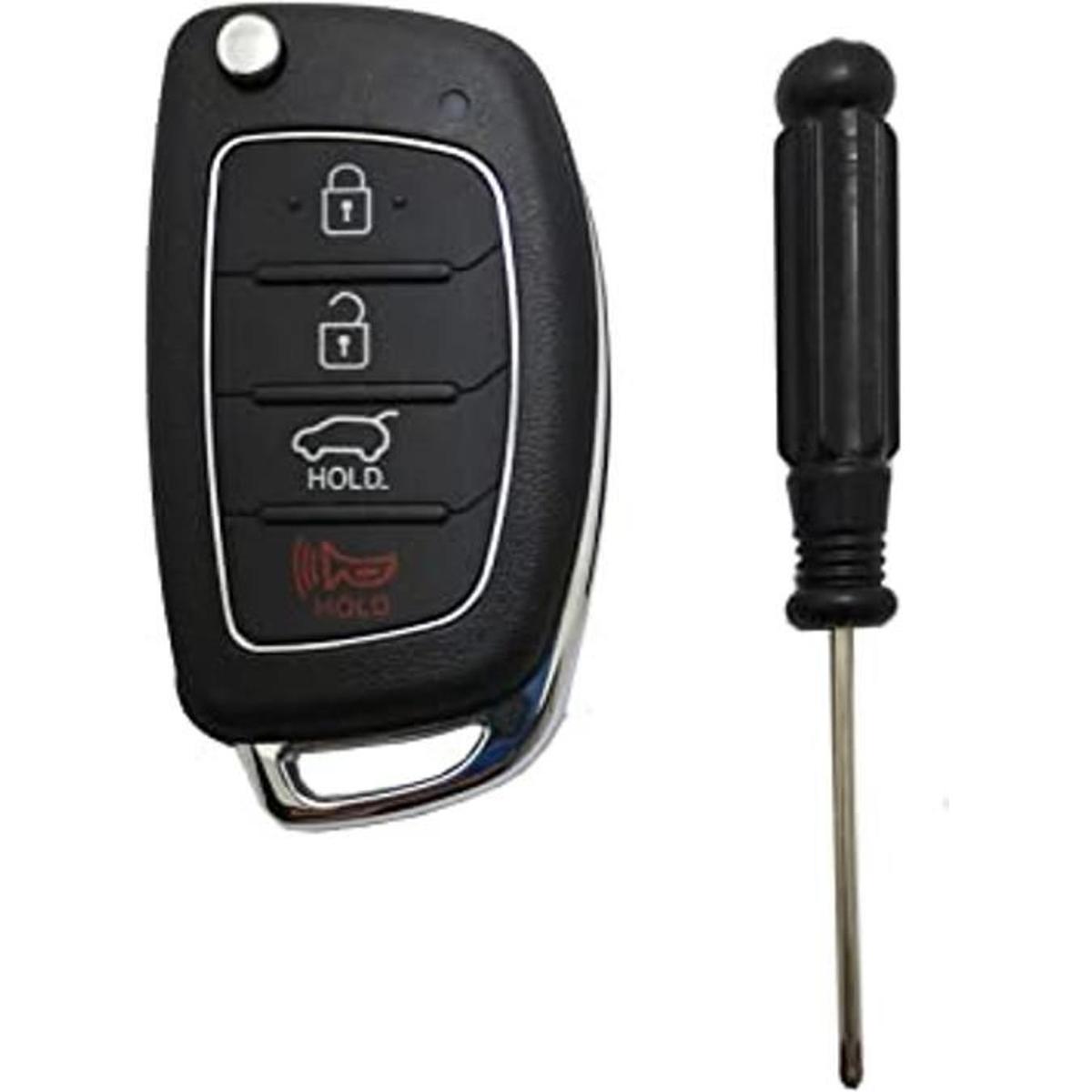Funda para llavero compatible con Hyundai Santa Fe Sonata