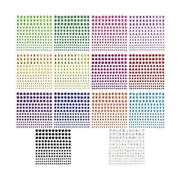 Calcomanías de diamantes de imitación 2310 piezas