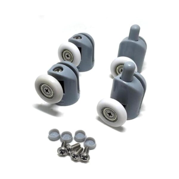 8 Pcs Shower Door RollersRunnersWheelsPoleas 25 mm de