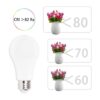 chiphy Bombillas LED regulables 1200 lúmenes 12 W_2