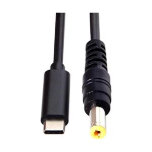 CY DC 0.217x0.098 in a tipo C USBC cable de entrada para_1