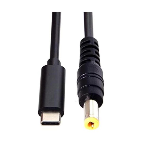 CY DC 0.217x0.098 in a tipo C USBC cable de entrada para_1