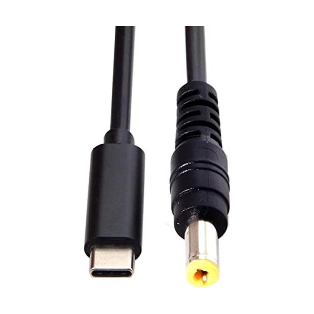 CY DC 0.217x0.098 in a tipo C USBC cable de entrada para