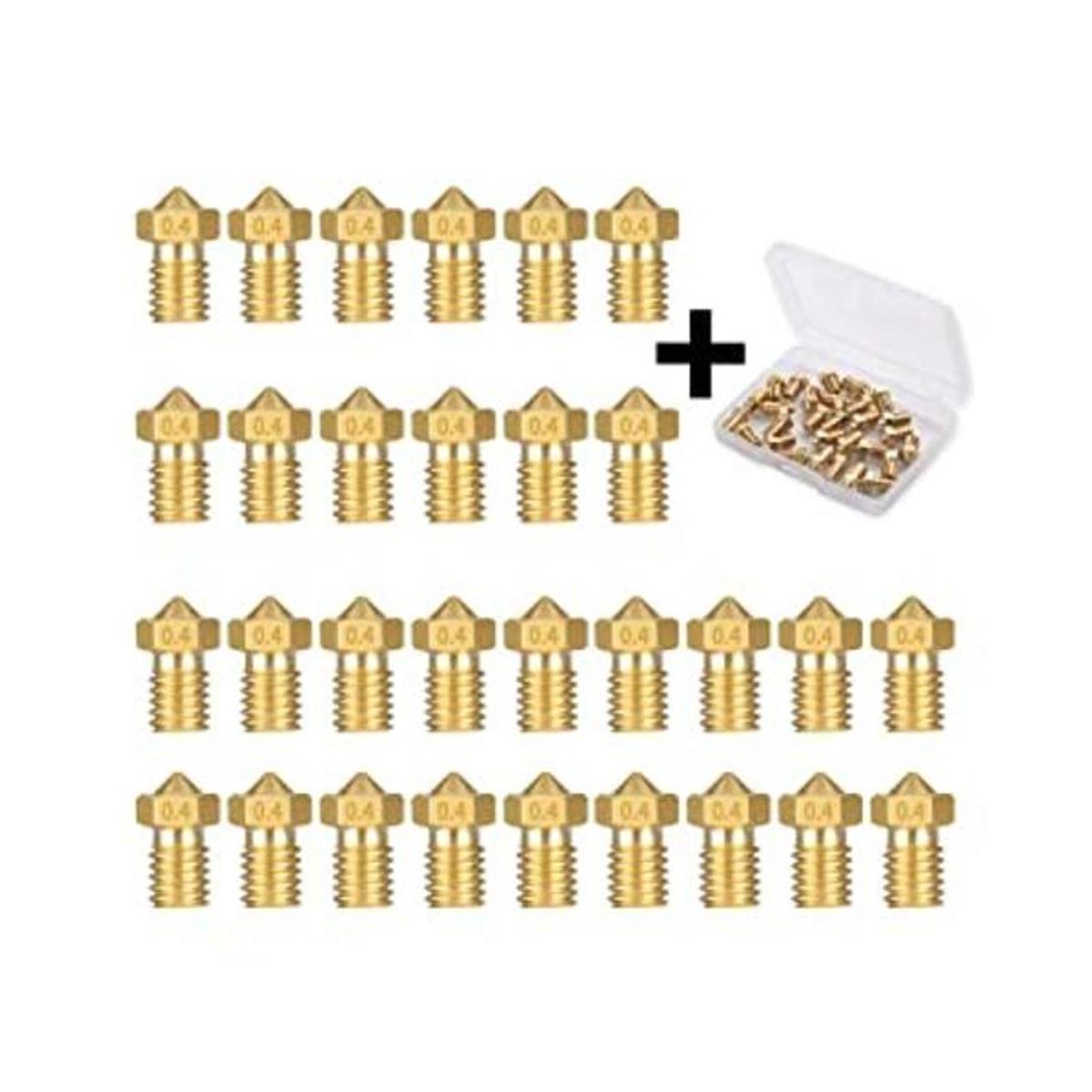 30PCS 0.016 in 3D impresora extrusora boquillas para E3DV5