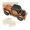 Tipmant Altavoz clásico con Bluetooth diseño retro_4