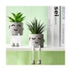 Planta artificial en maceta para cubículo bonita planta