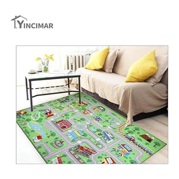 Yincimar Alfombra de juegos para niños 6.6 x 5.0 pies