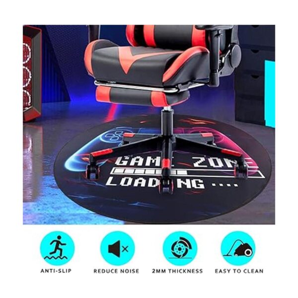 Yincimar Tapete para silla de juegos para suelo de madera