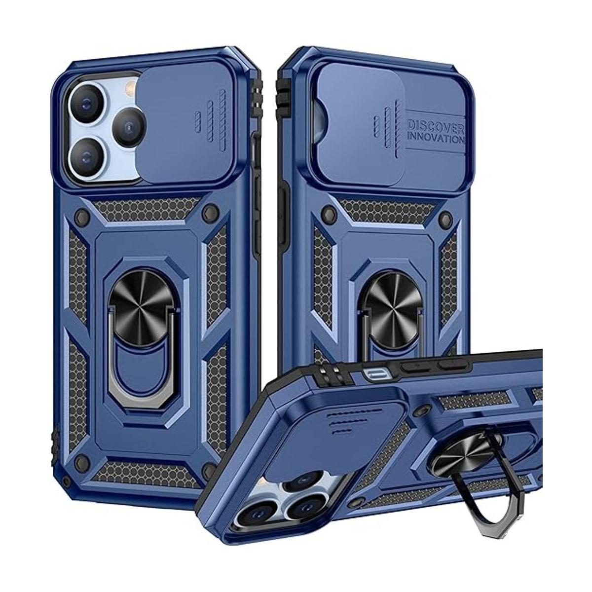 Goton Armor Funda para iPhone 13 Pro con cubierta de