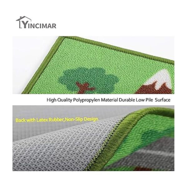 Yincimar Alfombra de juegos para niños 6.6 x 5.0 pies