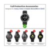 Goton Accesorios 3 en 1 para Samsung Galaxy Watch 4_2