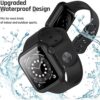 Goton Funda impermeable compatible con Apple Watch de 1.73_2