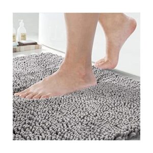 Yimobra Chenille Bathroom Rug Extra Soft Shaggy Bath_1