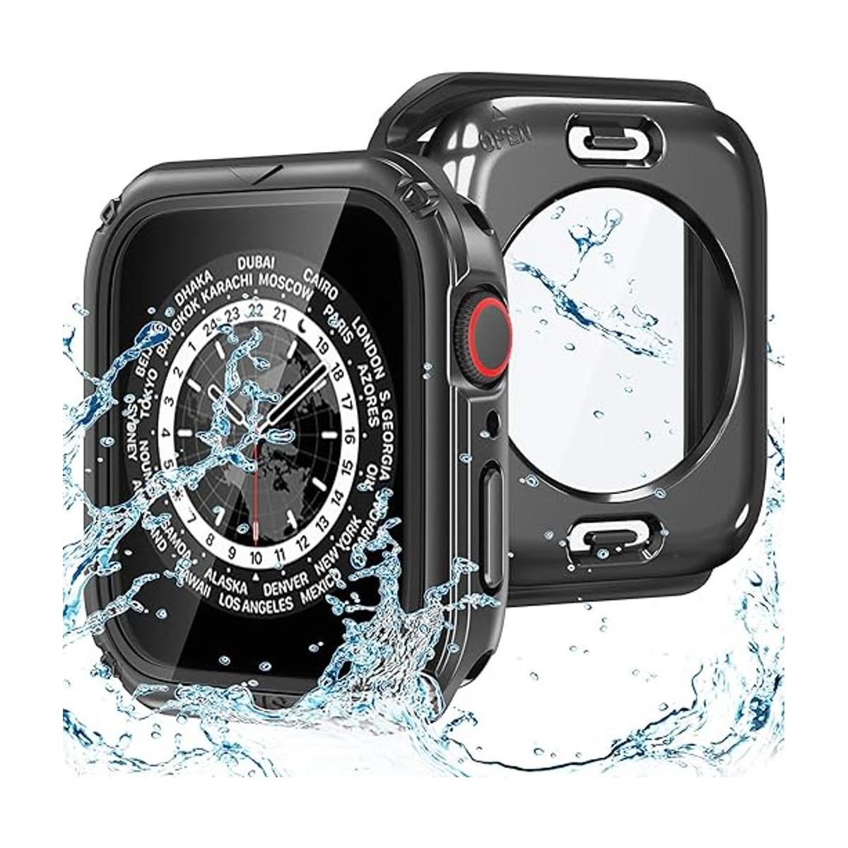 Goton Funda resistente 2 en 1 impermeable para Apple Watch