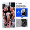 Goton Funda impermeable 2 en 1 para Apple Watch Protector_4