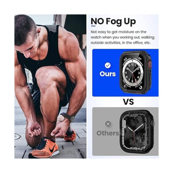 Goton Funda resistente 2 en 1 impermeable para Apple Watch_5