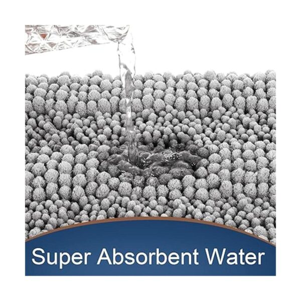 Yimobra Alfombra de baño de inodoro en forma de U_3