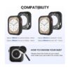 Goton Funda resistente 2 en 1 impermeable para Apple Watch_2