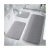 Yimobra Memory Foam Bath Mat Set Bathroom Rugs for 3_1