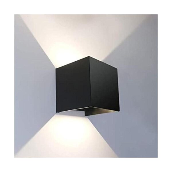 CHIKKOK Lámpara de pared LED tipo cubo apliques de pared_1