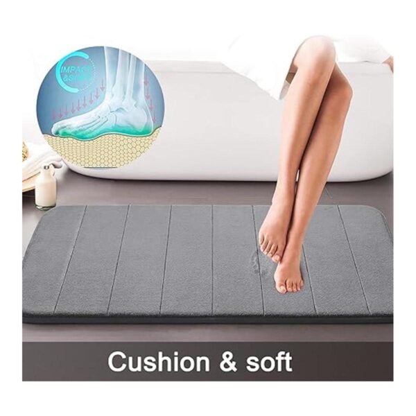 Yimobra Memory Foam Bath Mat Set 2 Piece Soft Bathroom_2