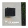 CHIKKOK Lámpara de pared LED tipo cubo apliques de pared_3