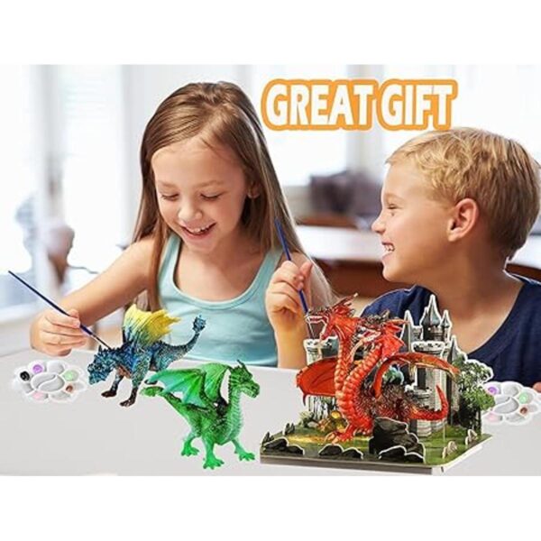 Paint Your Own Dragons Kit de pintura de dragones_4