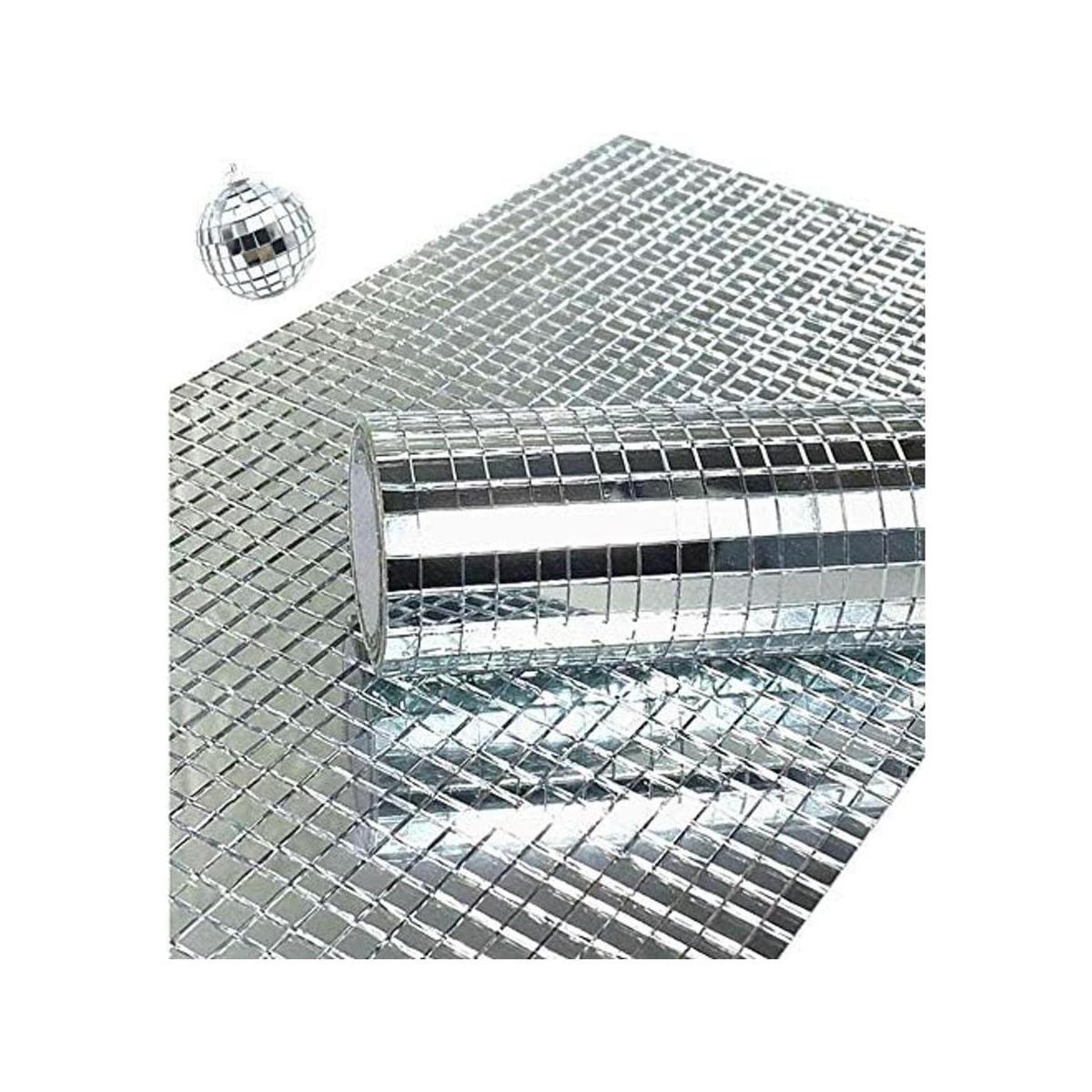 Adhesivo de azulejos de mosaico de cristal real para