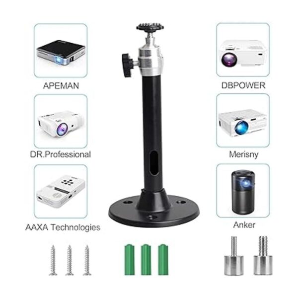YiePhiot El soporte para mini proyector de pared o techo_2