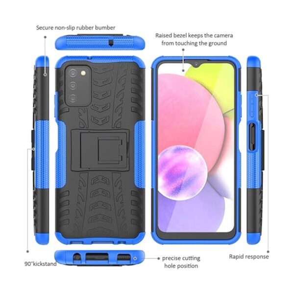 Yiakeng Funda para Samsung Galaxy A03S con protector de_4