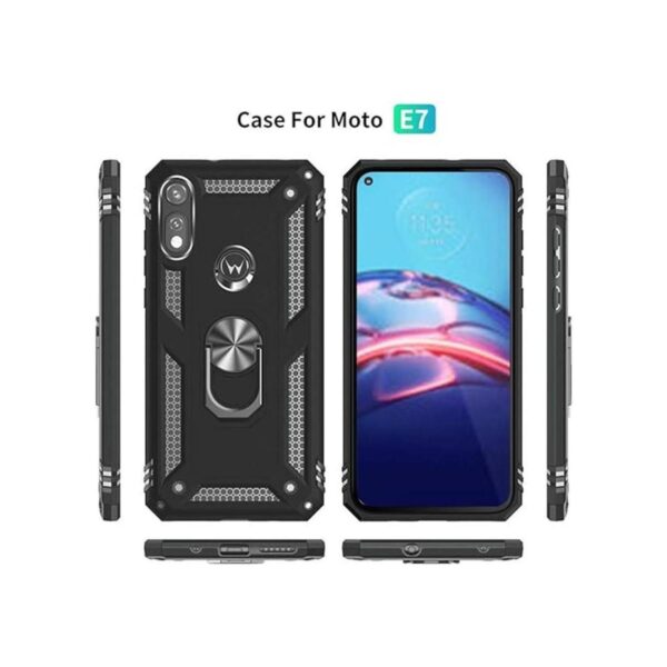 Yiakeng Funda para Moto E funda Moto E con protector de_4
