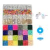 Cuentas de arcilla para pulsera Kit de joyería 7100