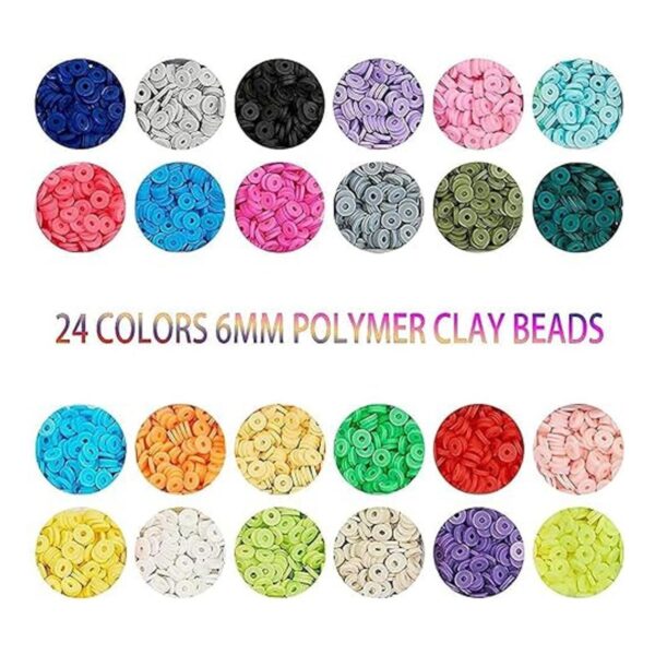 Cuentas de arcilla para pulsera Kit de joyería 7100