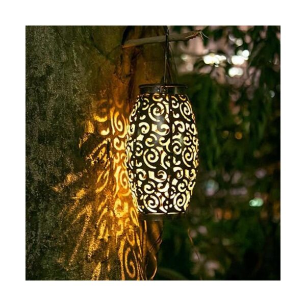 Luces solares colgantes al aire libre faroles solares LED_2