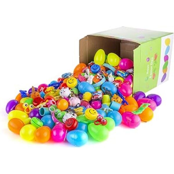 100 huevos de Pascua prerrellenos con juguetes novedosos_2